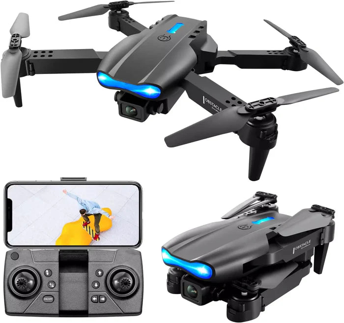 Drone PRO 4K WIFI + Contrôle HD - (BATTERIE ET ETUDE CADEAU)